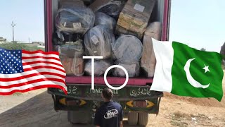FINALLY OUR SHIPMENT HAS BEEN DELIVERED TO PAKISTAN FROM AMERICA THROUGH SEA CARGO| HOW DID IT GO?