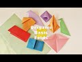 Learn Origami basic Folds | Origami for Beginners | 10 basic Origami Folds | Origami 101