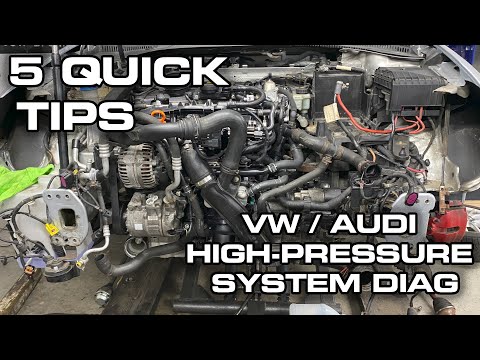 5 Quick Tips - VW / Audi High Pressure Fuel System - 2.0L TURBO BPY