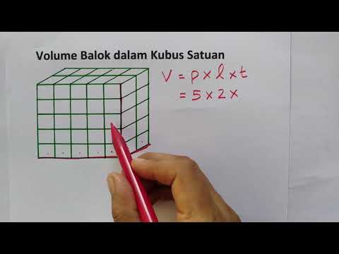Volume Balok Kubus Satuan 1