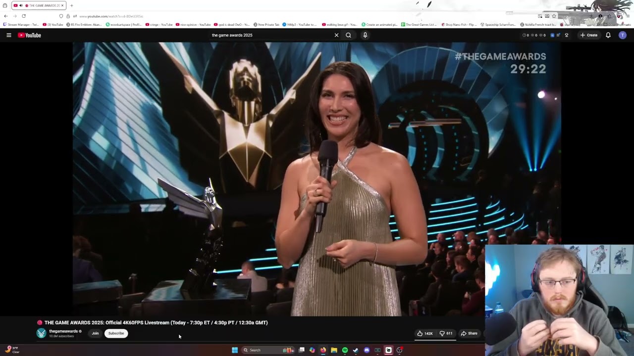 (The Game Awards) Look ma, I'm a reaction streamer!!!