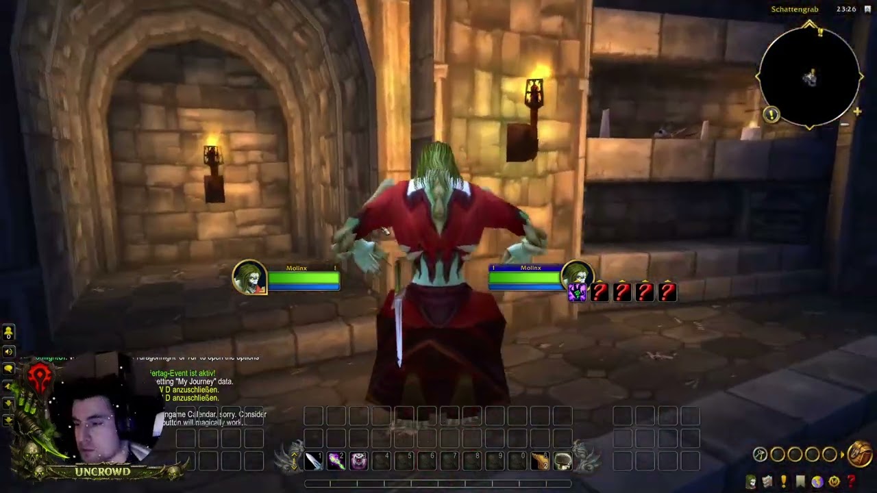 Stream • UNCUT • [UNCROWD] WoW Classic Hardcore |Tag 1 | Level 1 • Vom Noob zum Anfänger