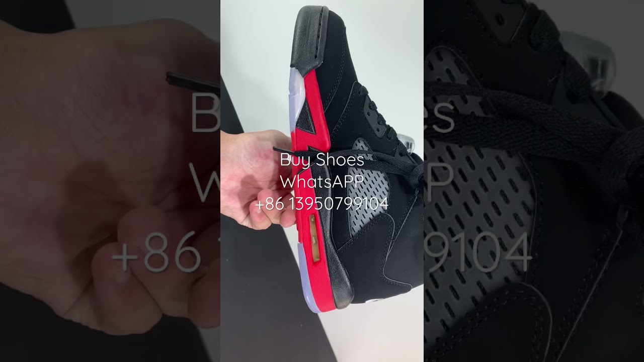 Air Jordan 5 Retro SE "Top 3" AJ5 Joe 5 Grapevine black red