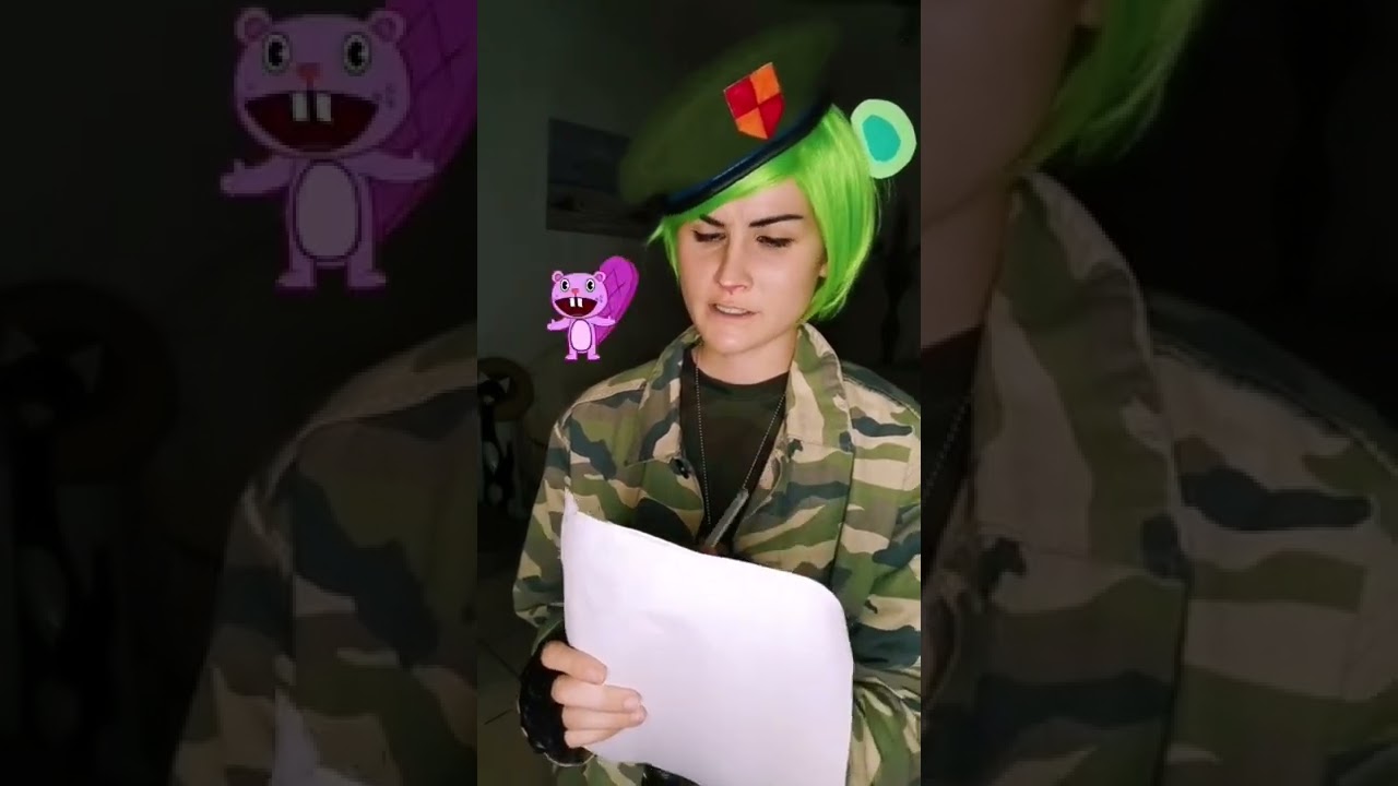 son de colas bim #htf #happytreefriends #flippy #flippyhtf #htfflippy