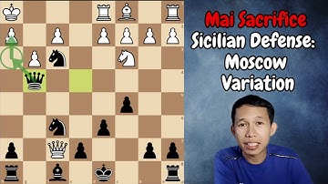 Unleash Brilliant Sacrifices in the Sicilian Moscow Variation! #chess