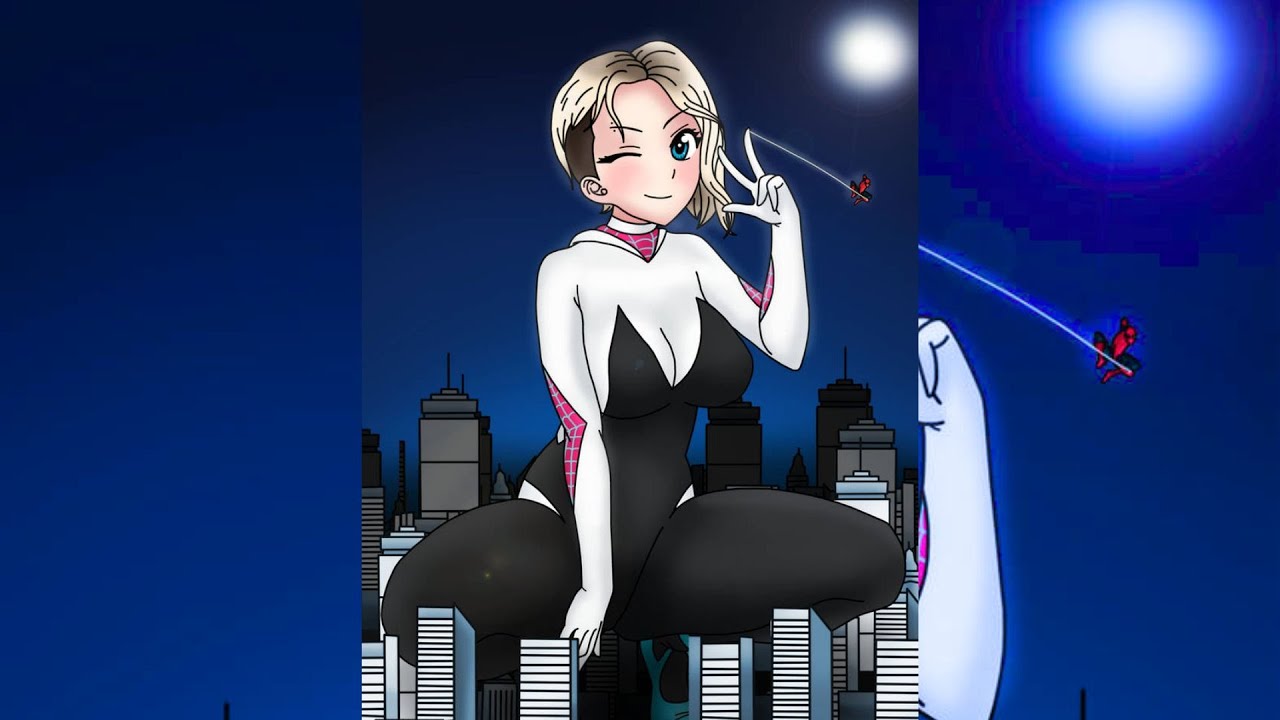 The Bigger, The Better: Spider Gwen's Breast Expansion Story