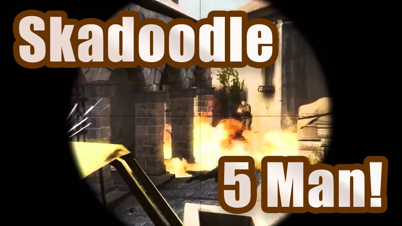 Skadoodle vs Natus Vincere ( Na'Vi ) - 5 Man AWP Skills - de_inferno