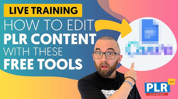 How To Use Google Docs and Canva To Edit PLR Content (PLR.me Q&A Call - November 18, 2021)