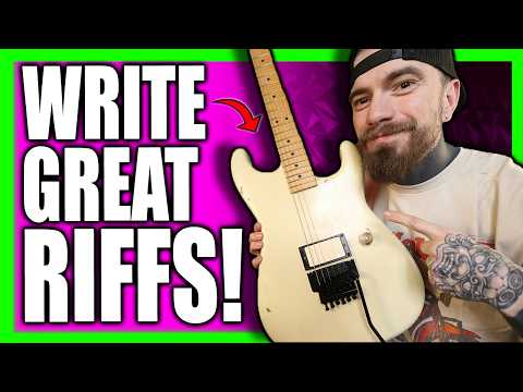 HOW TO WRITE GUITAR RIFFS WITH MUSIC THEORY