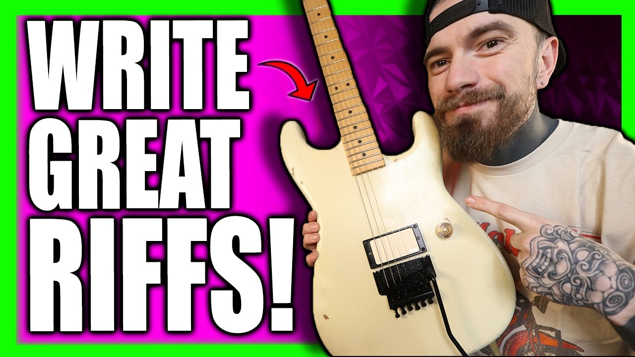 HOW TO WRITE GUITAR RIFFS USING THEORY