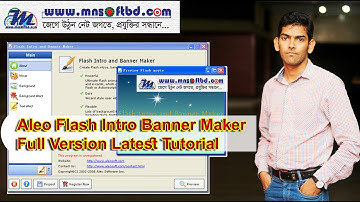 Aleo Flash Intro Banner Maker  Full Version Latest Tutorial