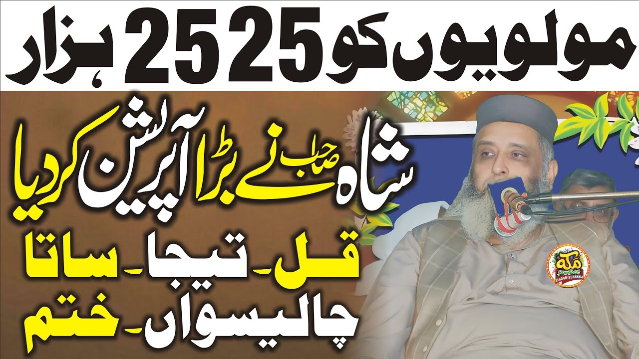 Qul Satwan Chaliswan l Molana Syed Sabtain Shah Naqvi l Bayan Ahlehadees Confornce Sorkot 2025 