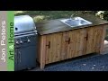 How to Build an Outdoor Kitchen Cabinet Part 2