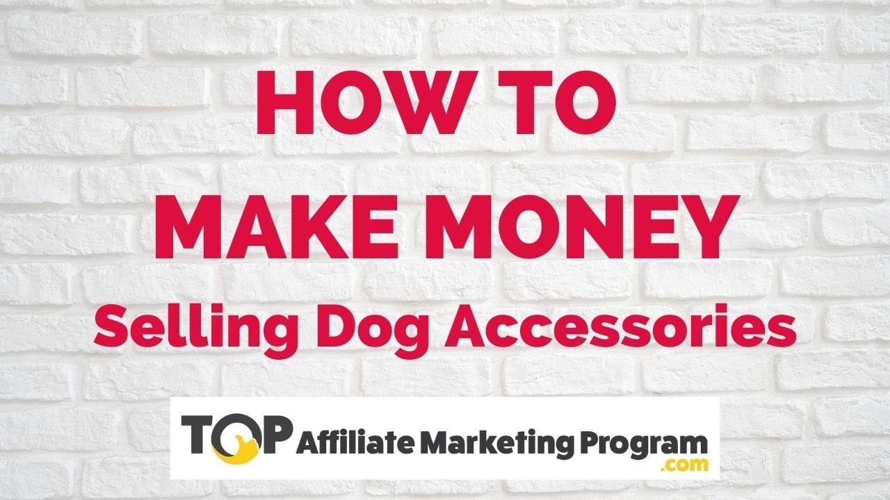 How to Make Money Selling Dog Accessories Online YouTube