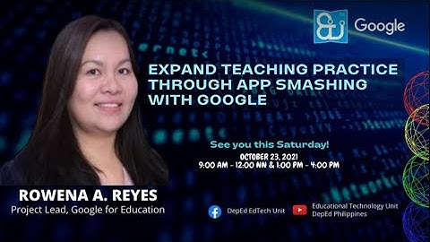 App Smashing with Google - Morning Session