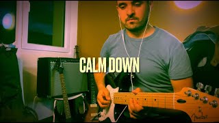 PDF Sample Rema - Calm Down Guitar version guitar tab & chords by Aminelead.