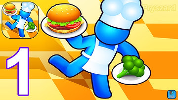 Dining Legend - Canteen Craft - Gameplay Walkthrough Part 1 Tutorial (iOS,Android)