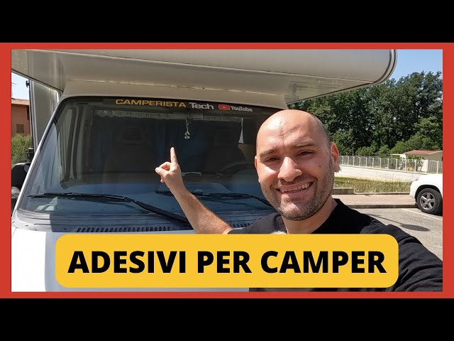 ADESIVI PER CAMPER PERSONALIZZATI 