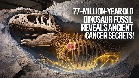 77-Million-Year-Old Dinosaur Fossil Reveals Ancient Cancer Secrets!