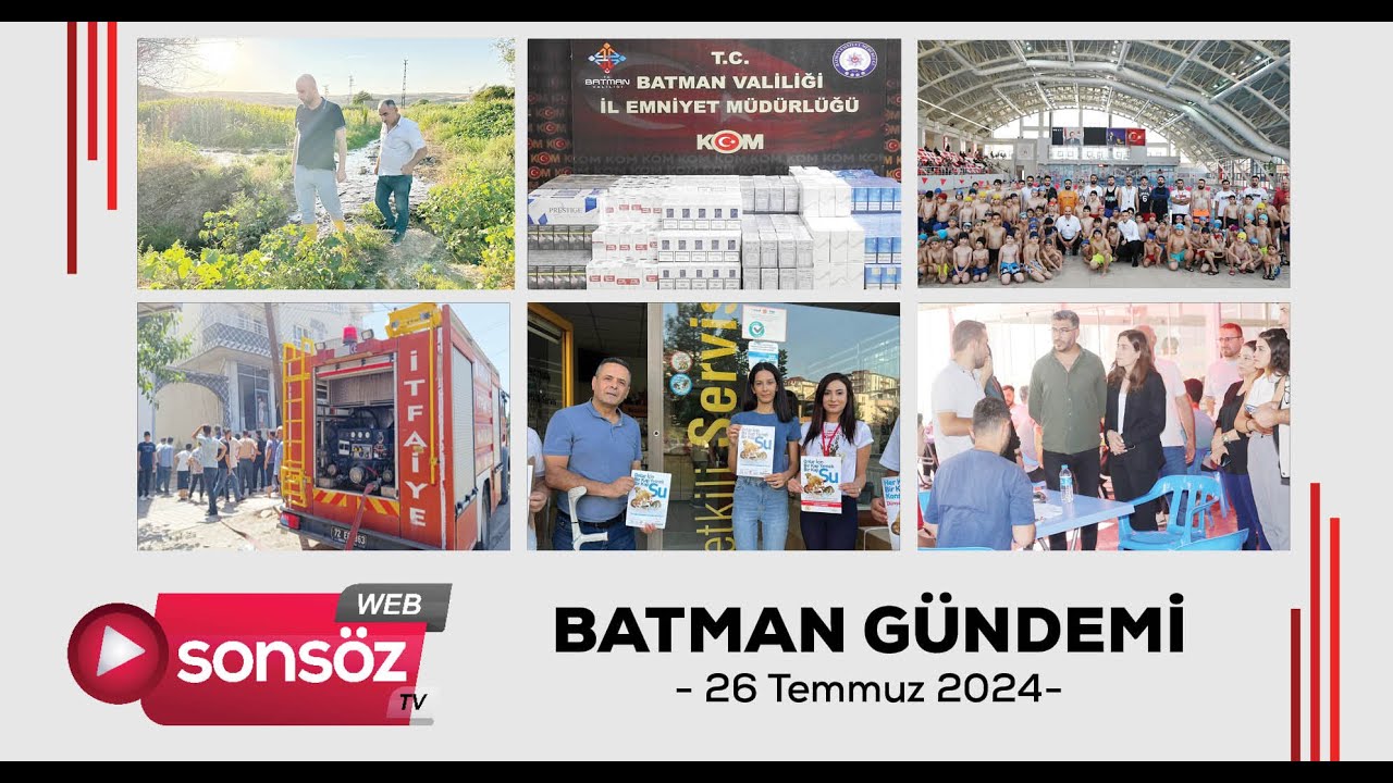 Batman G&uuml;ndemi 26 Temmuz 2024