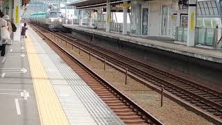 EF66 129号機牽引緊急燃料輸送列車返却9863レ蒲郡3番線通過