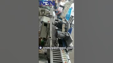 Máy dán nhãn tự động cho sản phẩm dạng chai, lọ | vnmaydonggoi.com | NPN