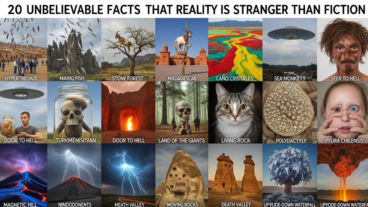 20 Unbelievable Facts That Prove Reality Is Stranger Than Fiction YouTube