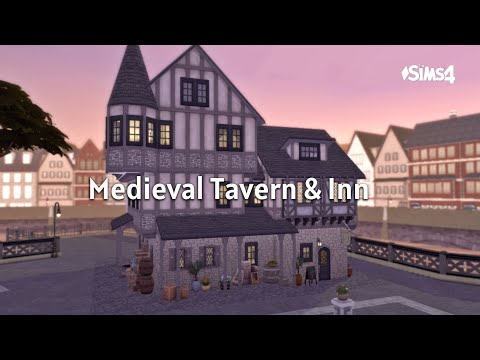 Medieval Tavern & Inn | No CC | Stop Motion | THE SIMS 4 Build