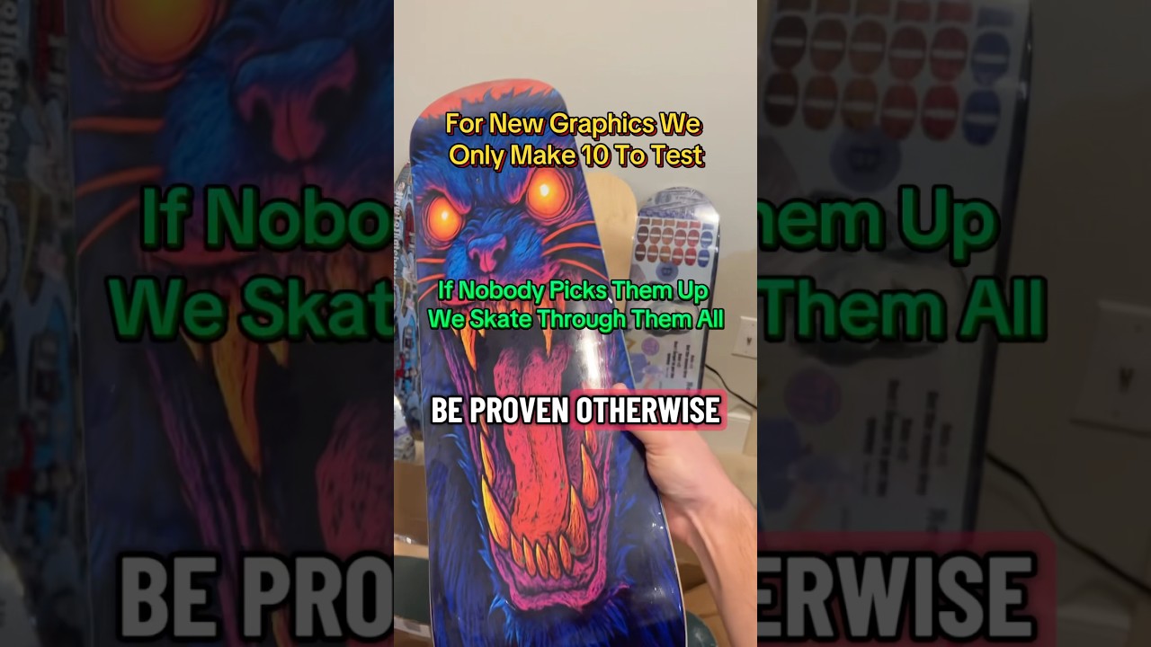 Создание графики для скейтбордов, которая нужна людям.