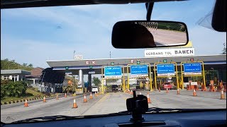 Tol Bawen ||Exit Tol Bawen arah Magelang Wonosobo