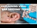 Explaining the viral trend 'ear seeding'