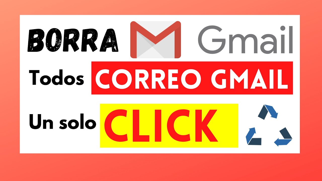 Como eliminar correos gmail