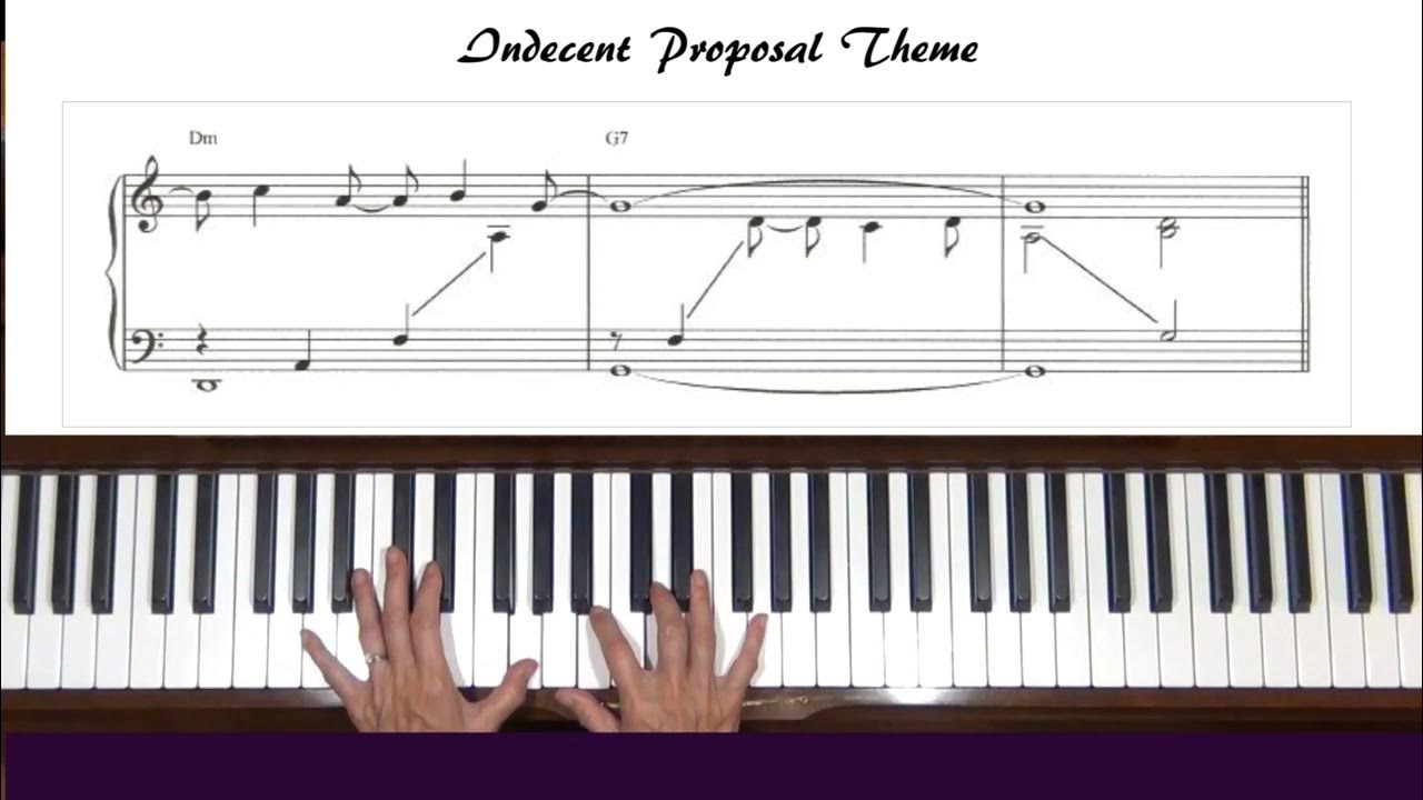 John Barry Instrumental Suite From Indecent Proposal Indecent Proposal by John Barry Piano Tutorial - YouTube