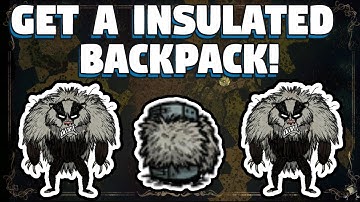 How To Make An Insulated Pack in Don