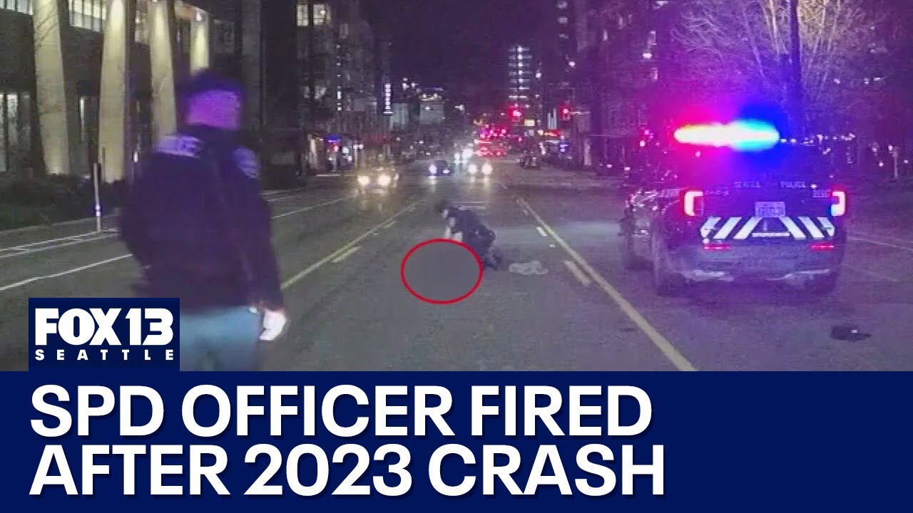 SPD officer fired after deadly 2023 crash | FOX 13 Seattle - YouTube