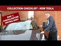 New Tesla Collection / Pickup Checklist  [Common Issues With Tesla Model 3 - Delivery Checks]