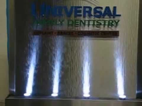 Midwest Tropical Water Feature Dentist Office Stainless Steel Midwest Tropical Water Feature Dentist Office Stainless Steel With Logo Wall 2 Avi You