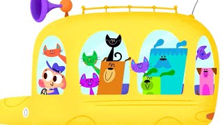 Wheels on the Bus with Autos 🚌 + More Nursery Rhymes 🎶| Lingokids