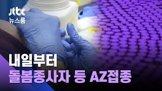 19일부터 돌봄 종사자 등 AZ 백신 접종…수급 불안 우려 / JTBC 뉴스룸