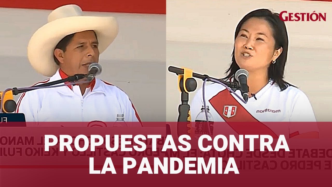 Президентские дебаты в Чоте: предложения Кейко Фухимори и Педро Кастильо по борьбе с пандемией