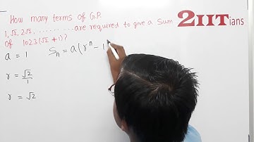 AP & GP Ex9.5 Bonus4 Class X ICSE | IIT JEE  How many terms of the GP.
