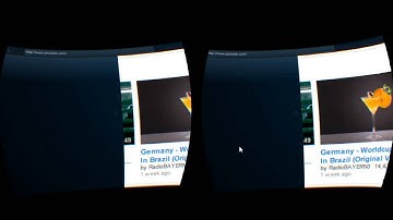 SteamVR Virtual Reality Web Browsing on the Oculus Rift