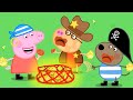 Peppa Pig Full Episodes | Halloween Special üéÉ - Pirate Party | Cartoons for Children