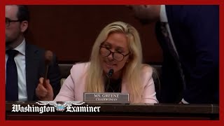 DOGE subcommittee devolves into chaos as MTG spars with Democrats and bangs gavel 46 times