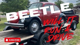 ***26,000 actual miles!*** 1974 Super Beetle! Will it run & drive???