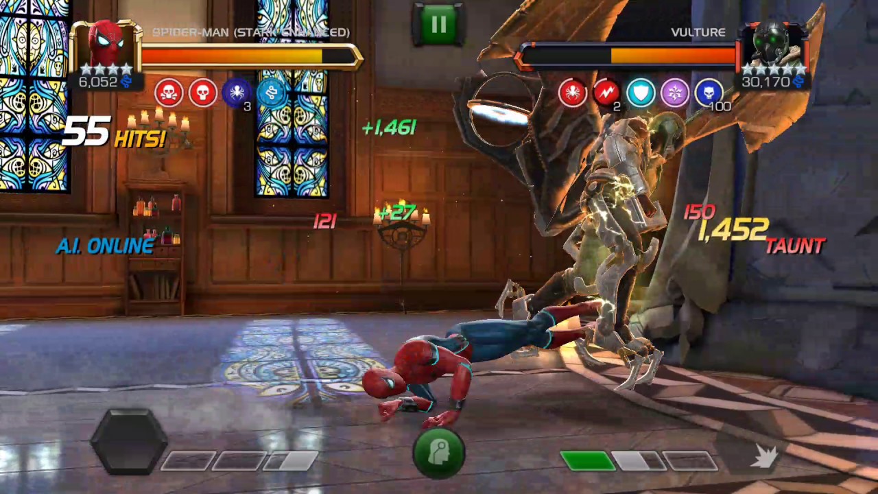MCOC 4* 4\40 sig99 Spider-Man (Stark Enhanced) Vs. The Vulture (Web-Slinger Challenge Boss)