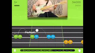 Yousician Bass | Level 2 | Robot City | Basic Bassline screenshot 4