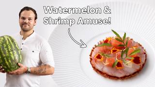 Gambero Rosso & Watermelon Amuse!