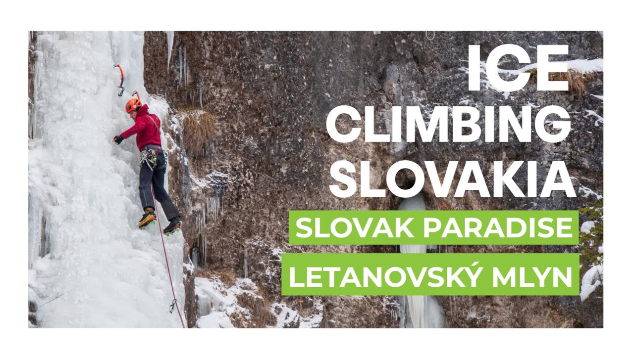 ICE climbing in Slovakia | Slovak paradise | Letanovsky mill