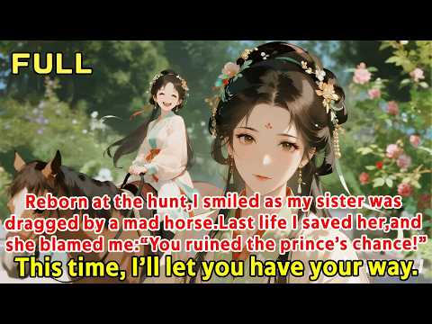Reborn at the hunt,I smiled as my sister was dragged by a mad horse.Last life I saved her,and she bl